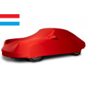 Housse rouge 2 poches rétroviseur Porsche