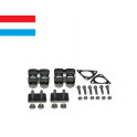 Kit fixations catalyseur Boxster 986